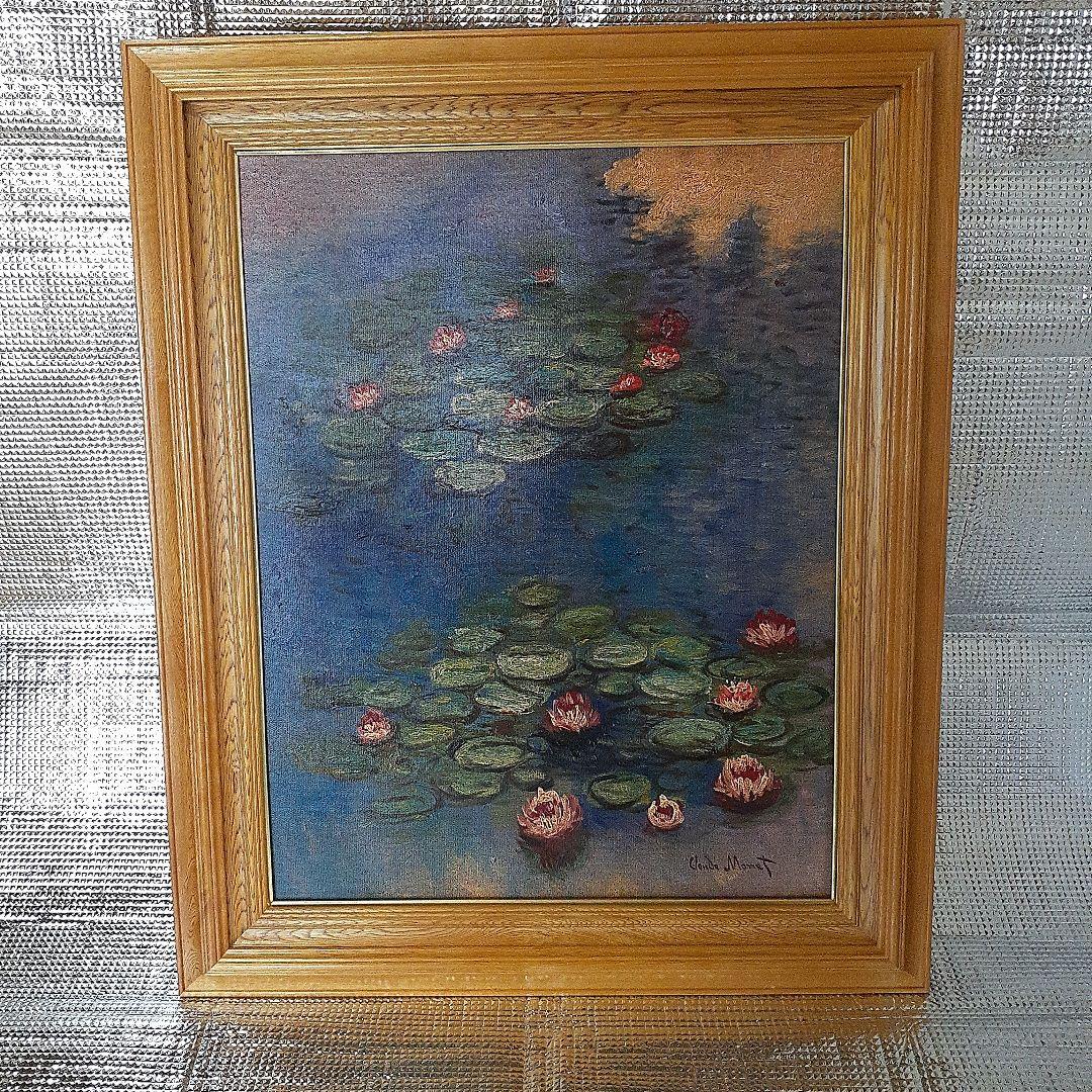 水蓮の油絵です