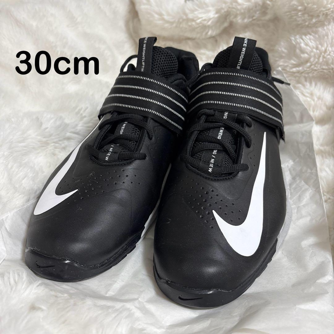 美品 NIKE Savaleos ナイキ サバレオス 30cmスクワットシューズ