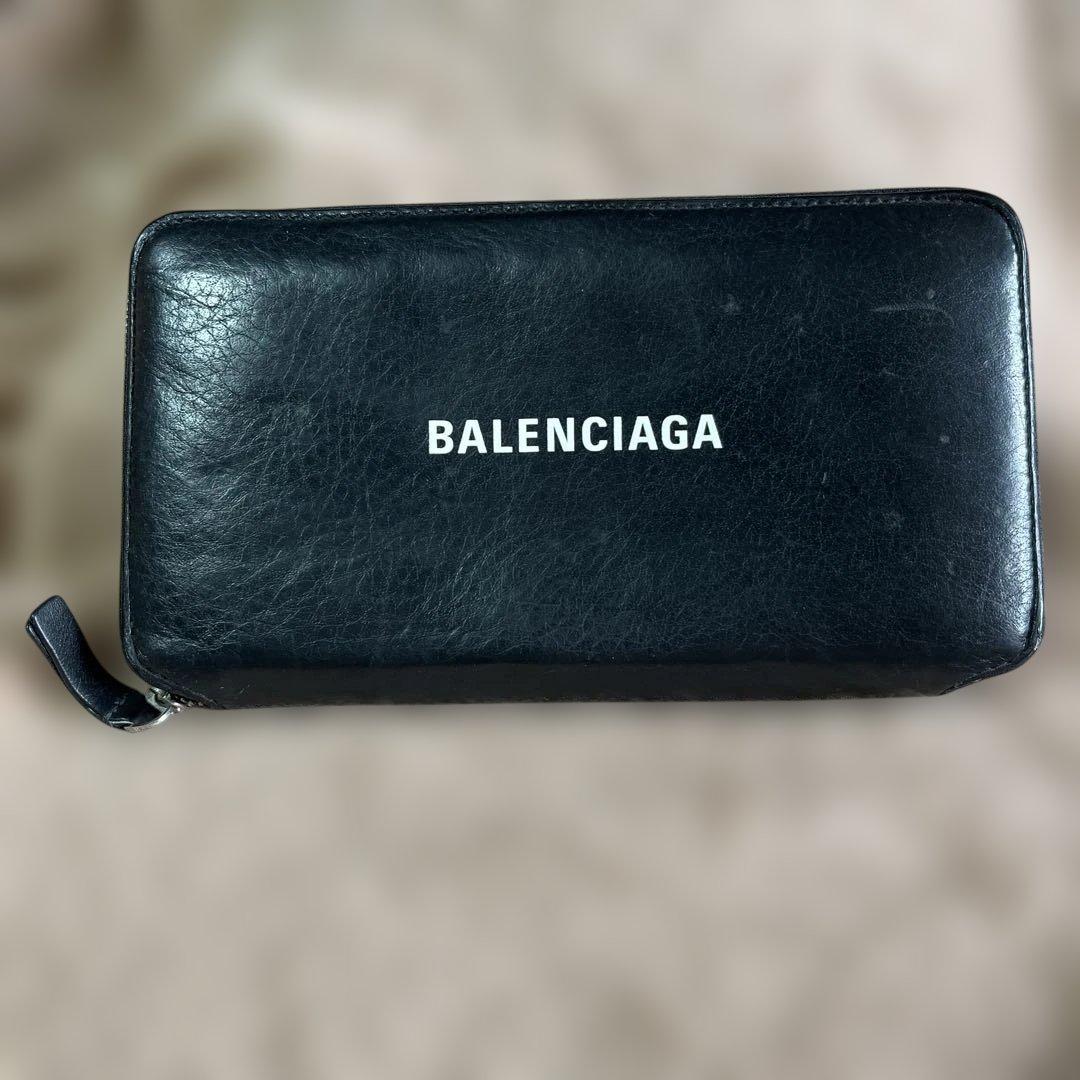j*n様 BALENCIAGA バレンシアガ 長財布 黒