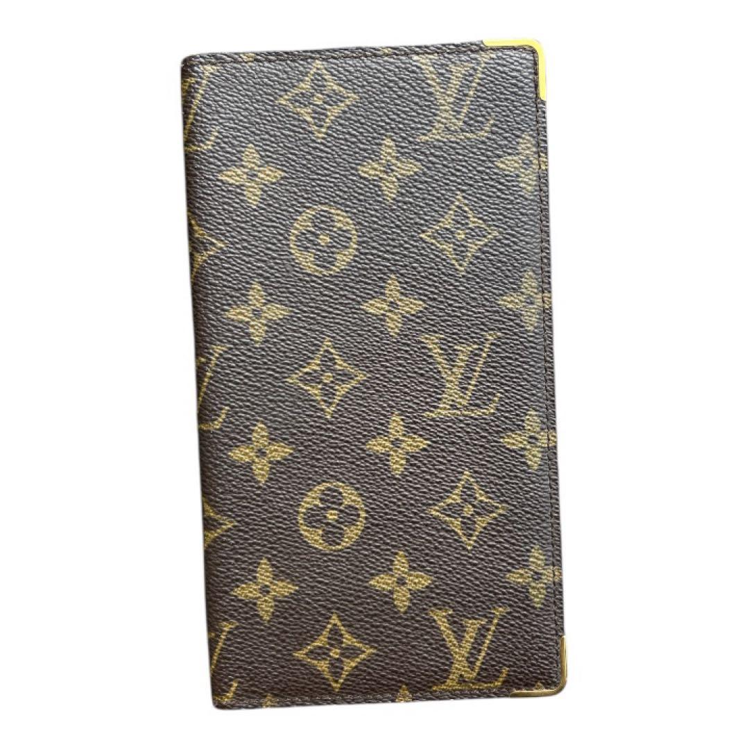 し*。様 正規品 ルイヴィトン モノグラム 二つ折り長財布 美品
