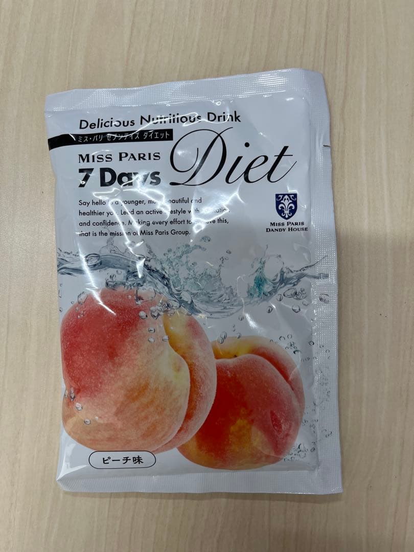 ミスパリMISS PARIS Diet 7 Days ピーチ味 45g✖️26袋 - メルカリ