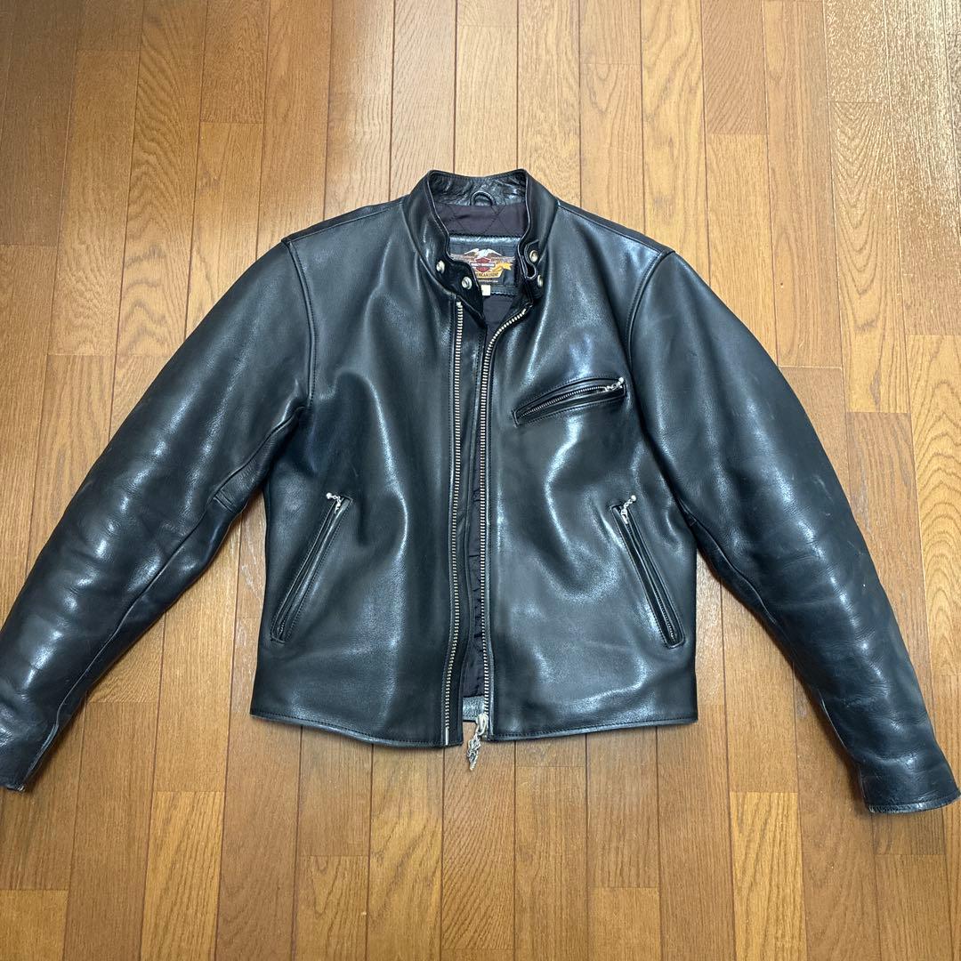 Harley-Davidson ブラック シングルライダース M