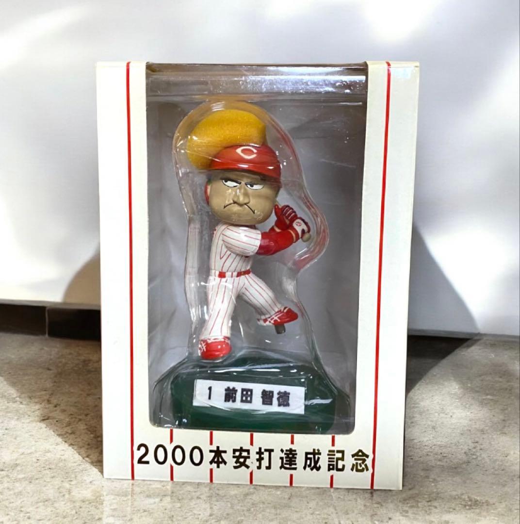 新品希少 広島カープ 前田智徳2000本安打記念フィギュア シリアルNo