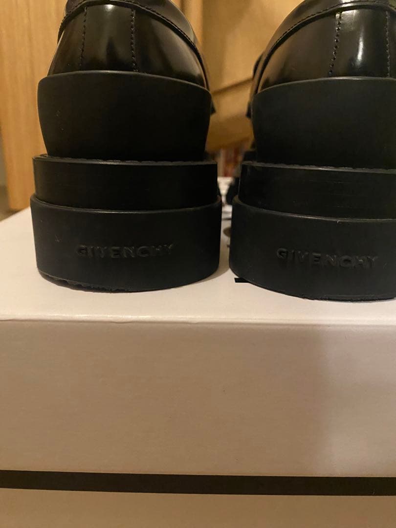 GIVENCHY TERRA LOAFERS ブラック サイズ37 - メルカリ