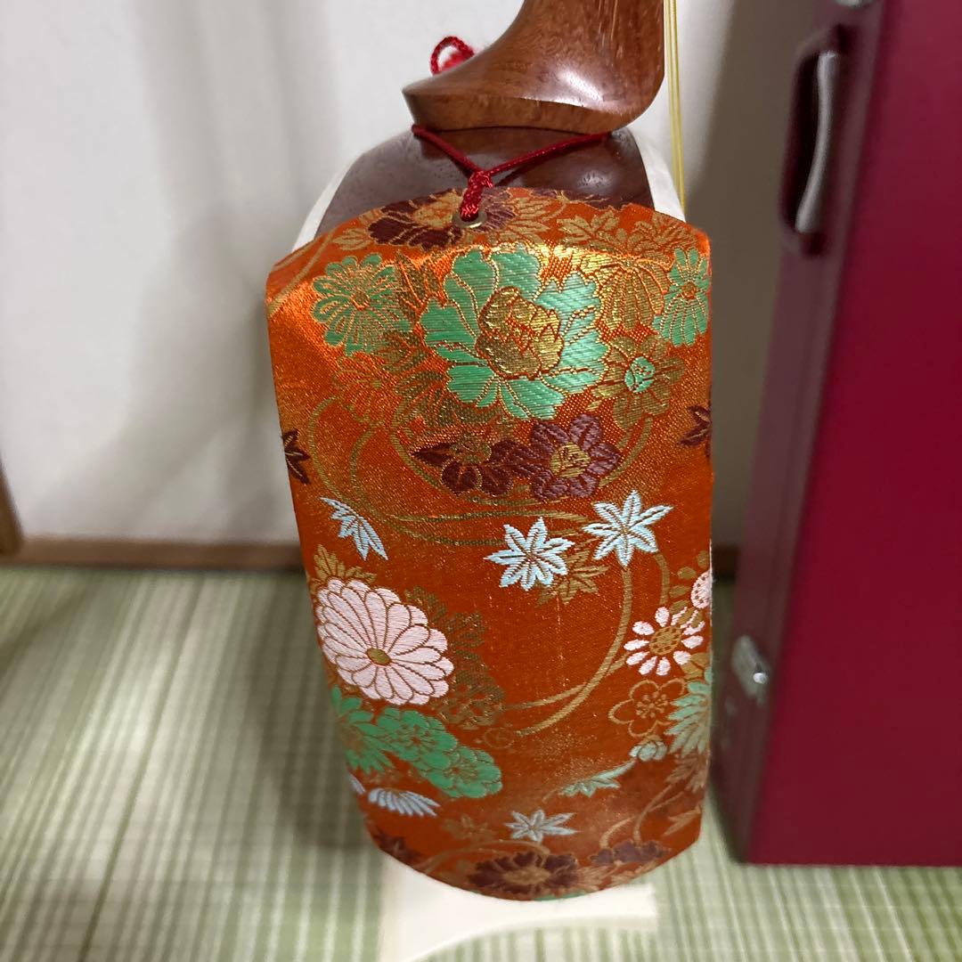 ジン様用 三味線 バチ 三絃駒 木製ハードケース 和楽器 弦楽器 白象印 純銀