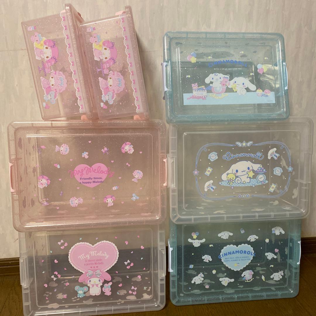 マイメロディ　マイメロちゃん　マイスウィートピアノ　ピアノちゃん　収納ケース