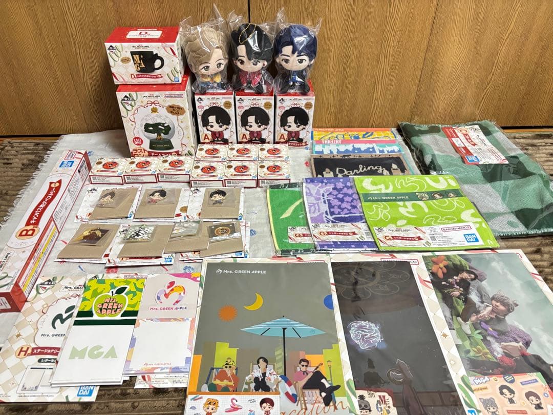 新品35種 フルコンプセット　一番くじ　ミセスグリーンアップル レア 希少 貴重