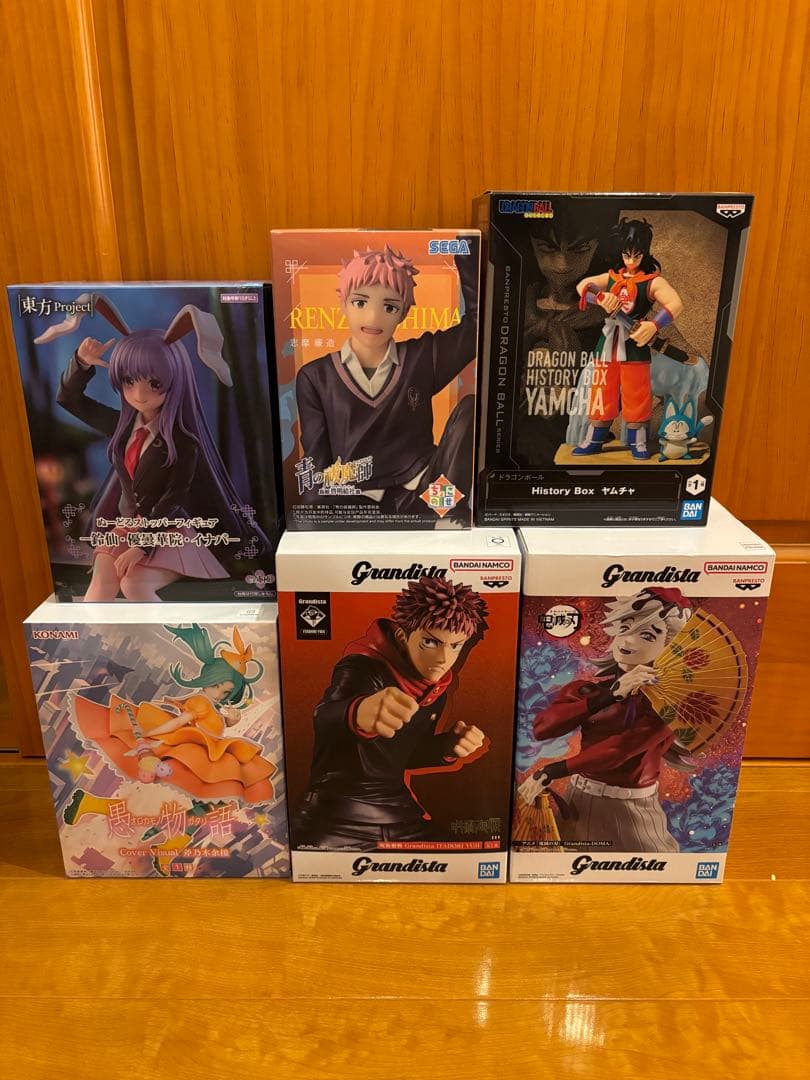 プライズ品フィギュア6点まとめ売り - メルカリ