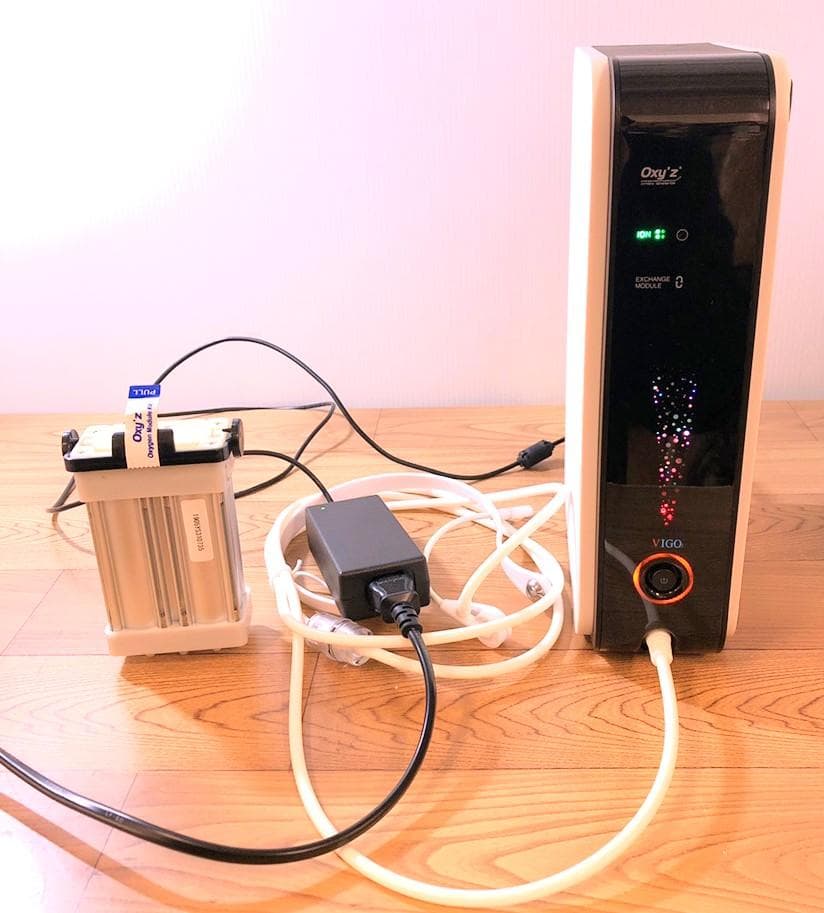 ［即購入可］Oxy'z オキシーズ 小型高濃度酸素発生器 ヴィーゴ