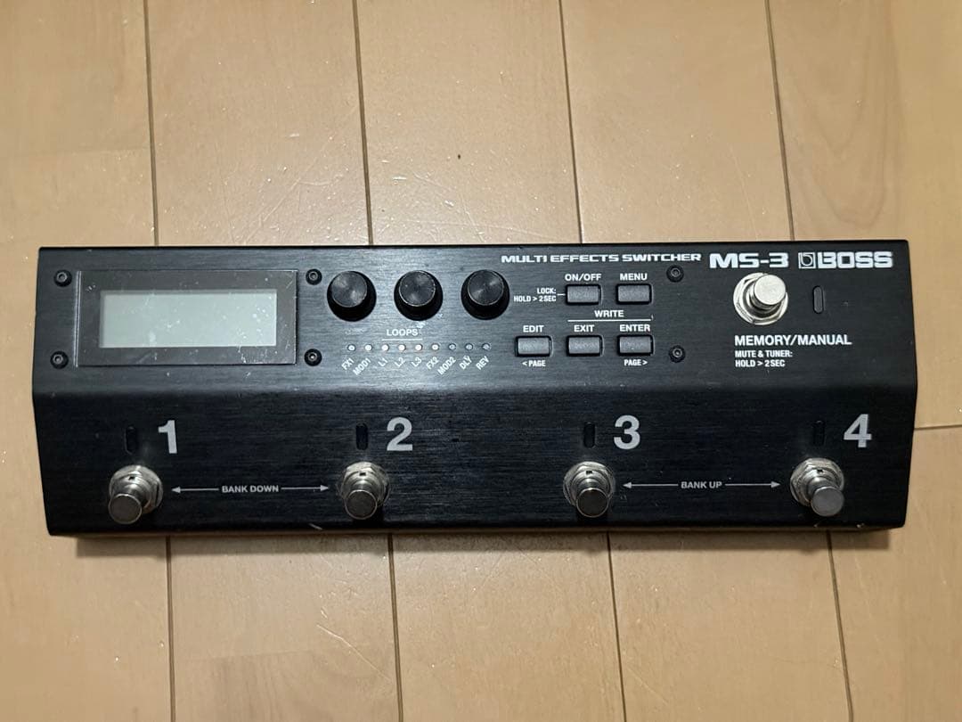 BOSS MS-3 瞬間値下げ Boss MS-3 を買ったんだけど、マジで革命だよ。 : r/guitarpedals