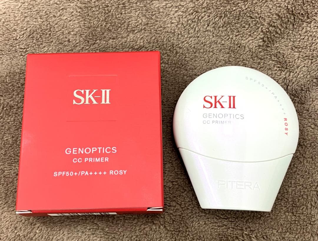 SK-II ジェノプティクス CC プライマー　ロージーピンク　30g①
