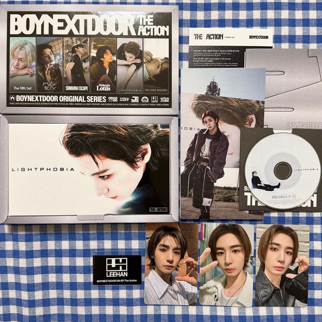 BOYNEXTDOOR THE ACTION Frame イハン セット - メルカリ