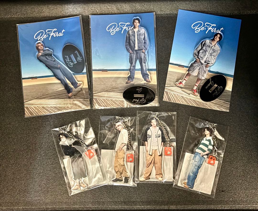 Be:First アクリルスタンド キーチャーム各種 BE FIRST ビーファースト プライズ品 クリアキーチェーン アクキー 全7