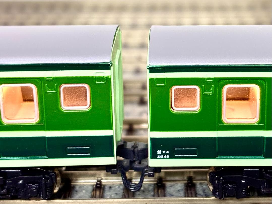 ☆復刻 特別企画 希少モデル！☆165系 ムーンライト グリーン 3両