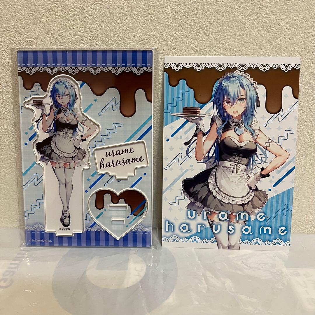 あおぎり高校】春雨麗女 アクリルスタンド ポストカードセット 新品未