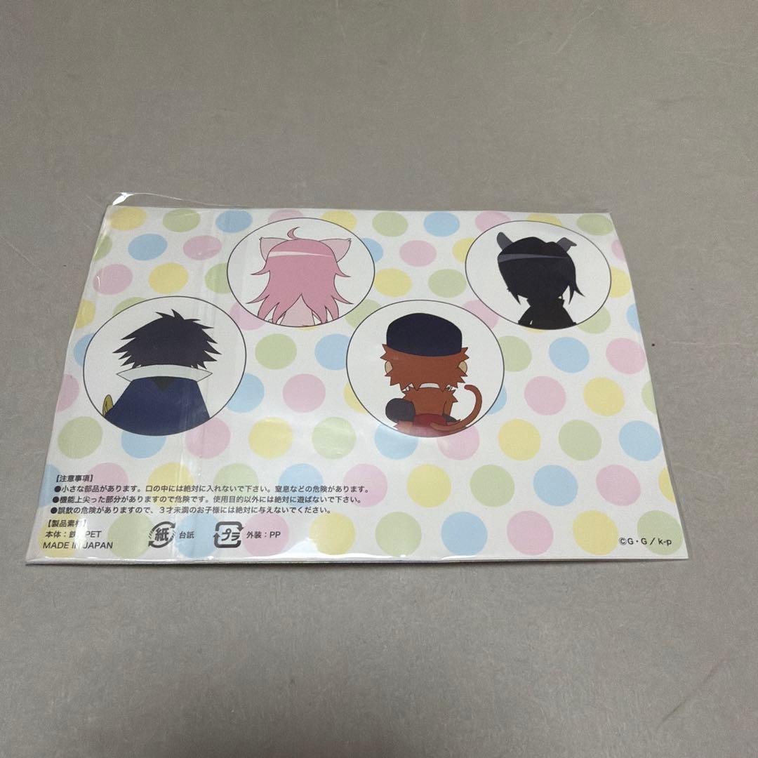 どうぶつけー オリジナル 缶バッジ クロ ネコ 伏見 八田 K - メルカリ