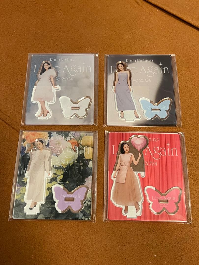 西野カナ 2024 Love Again アクスタ アクリルスタンド 4種 - メルカリ