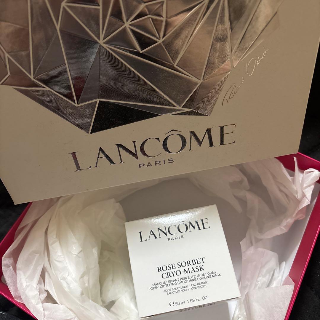 パック・フェイスマスク LANCOME ROSE SORBET CRYO-MASK 50ml