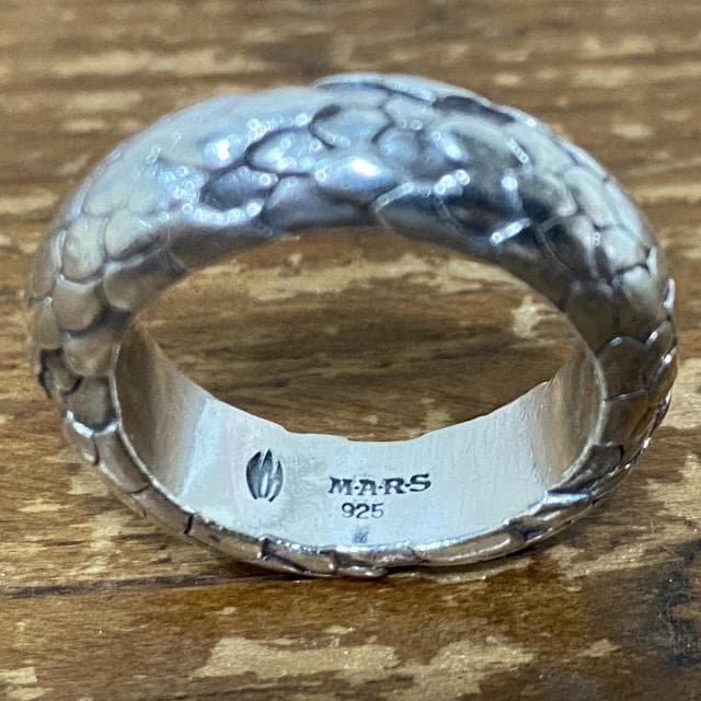 00's 名作! MARS マーズ スネークリング silver925 - メルカリ