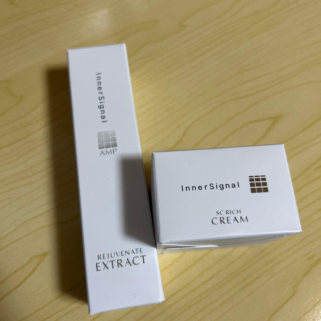インナーシグナル　リジュブネイトエキス、SCリッチクリームセット