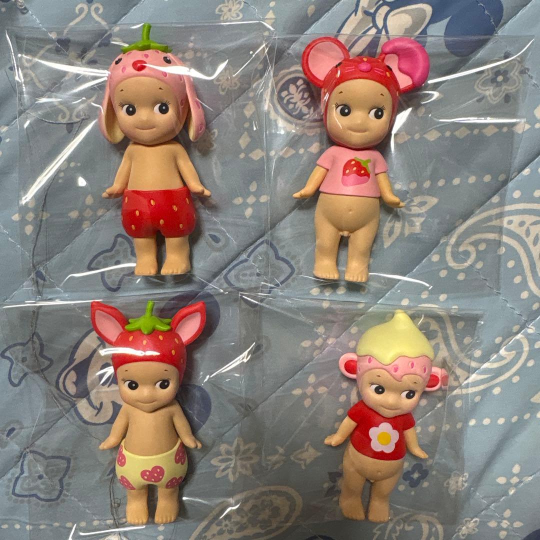 ソニーエンジェル SonnyAngel ストロベリーラブ シリーズ　4個セット