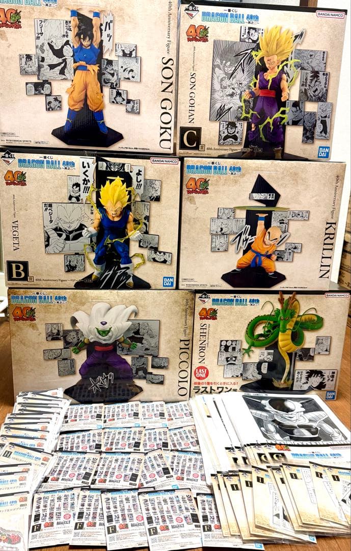 ドラゴンボール一番くじ　40th其の二　全78 種コンプリートセット 販促品付属