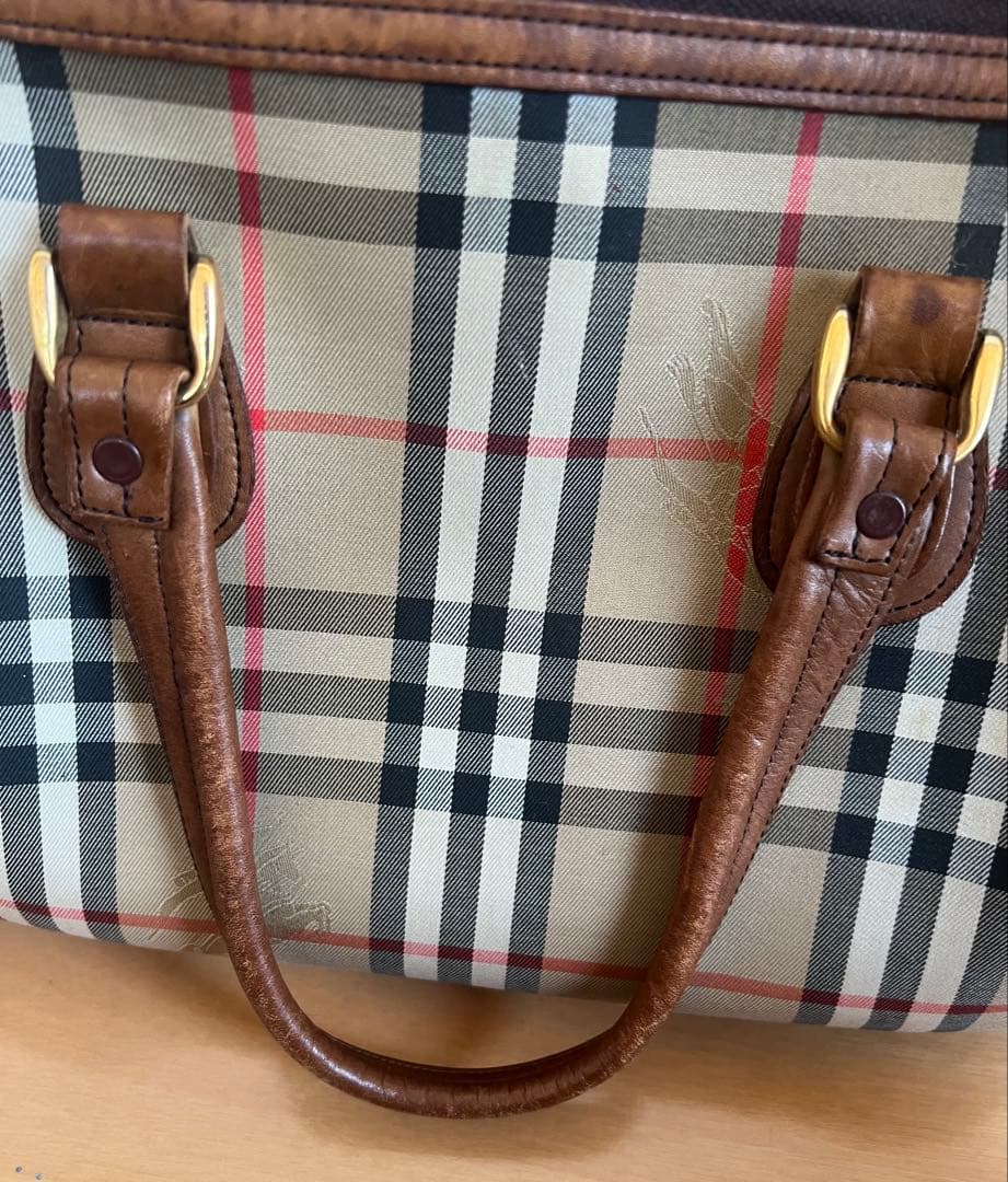 やむーさま専用BURBERRY ボストンバック ハンドバッグ ノバチェック