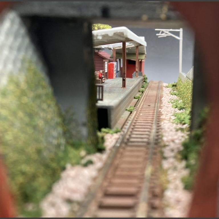 江ノ電ジオラマ】極楽寺駅・桜橋・極楽洞トンネル一体化 Nゲージ