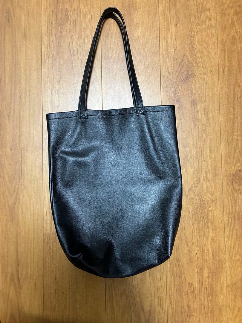 Hender Scheme cow bag M ブラック トートバッグ