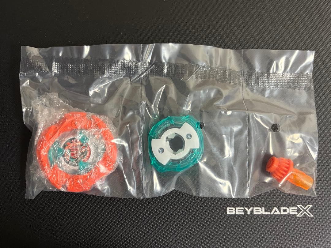 サムライセイバー2-70L メタルコート:オレンジ ベイブレードX 特装版付属品