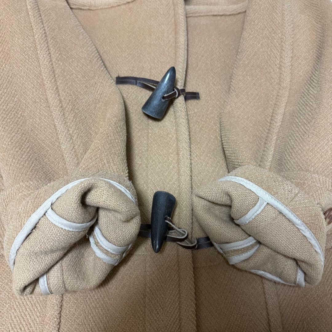 美品 英国製 オールドイングランド ダッフルコート キャメル