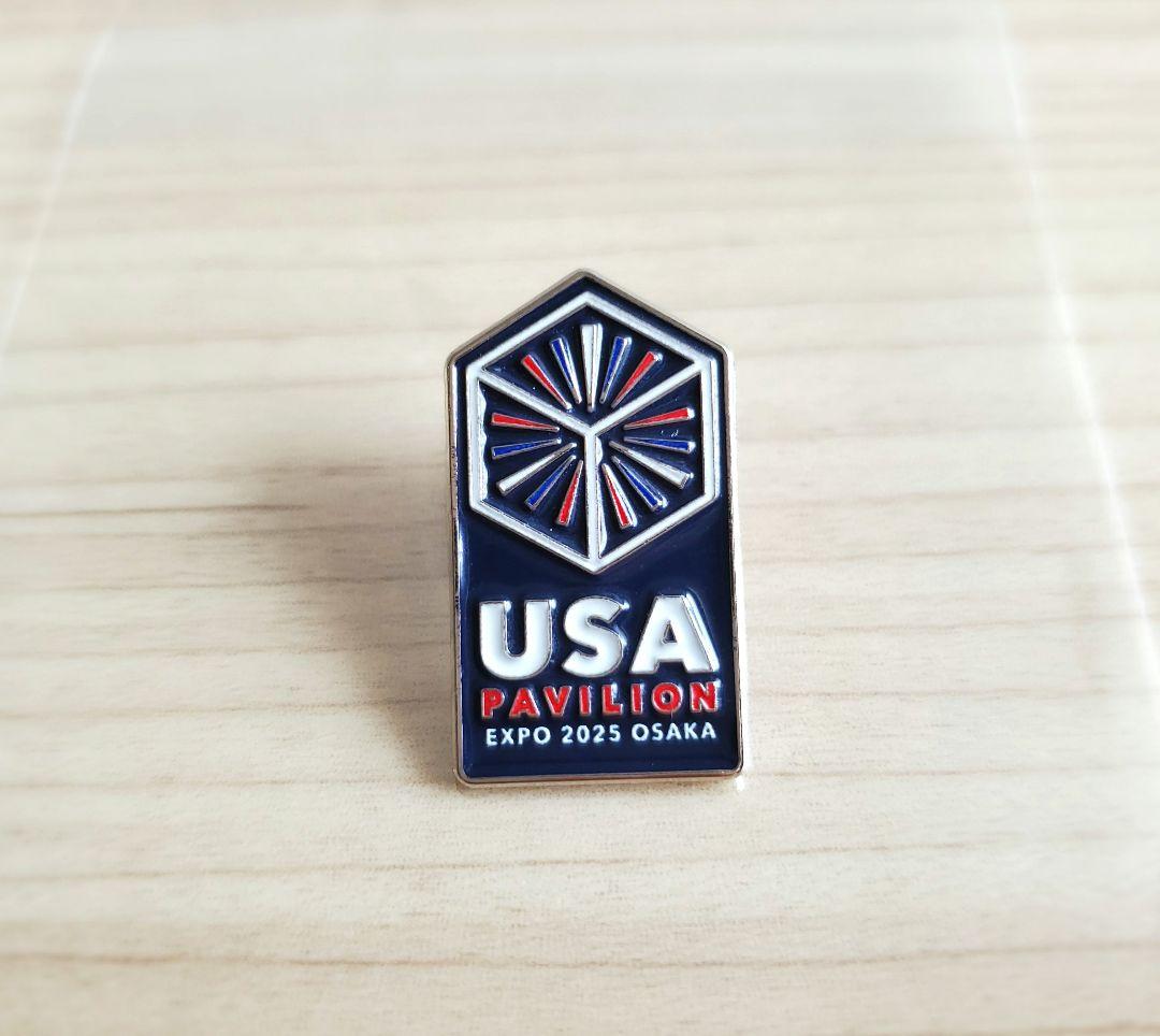 【非売品】大阪関西万博　外国館　アメリカ　ピンバッジ 非売品】大阪関西万博 アメリカ館 記念ピンバッジ - メルカリ