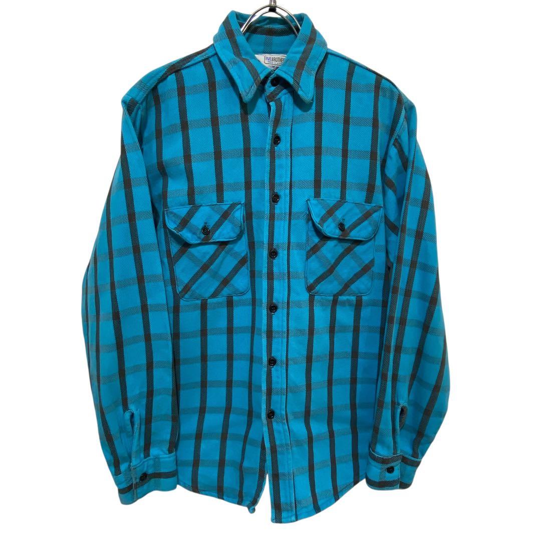 80s FIVE BROTHER ファイブブラザー ネルシャツ USA製 - メルカリ