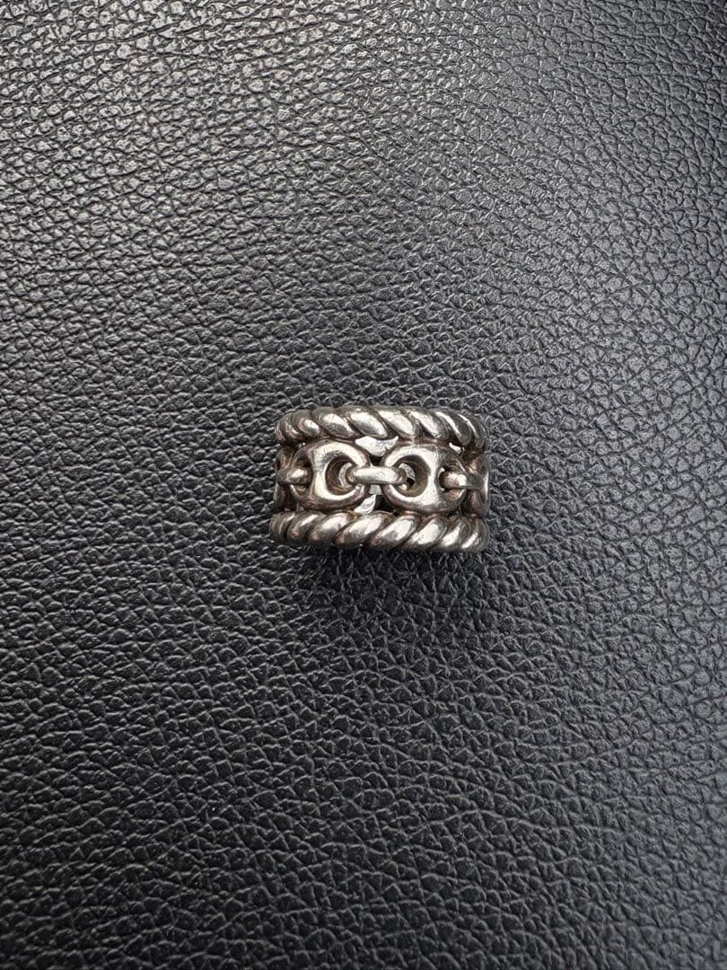 OLD GUCCI Marina Chain Ring Silver 925