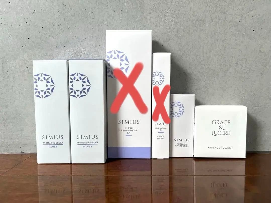 シミウス　薬用ホワイトニングジェルEXモイスト　他