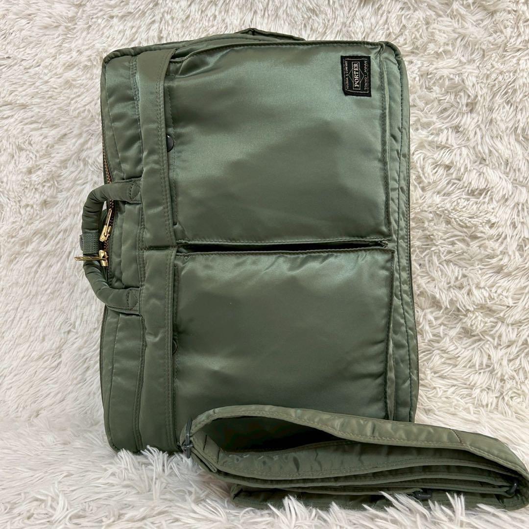 PORTER ポーター タンカー 3way ビジネスバッグ セージグリーン