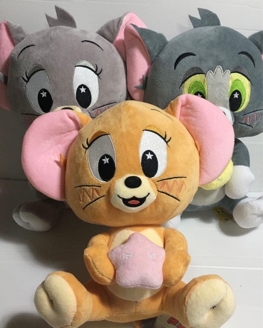 全3種 トムとジェリー おやすみ BIGぬいぐるみ ver.2