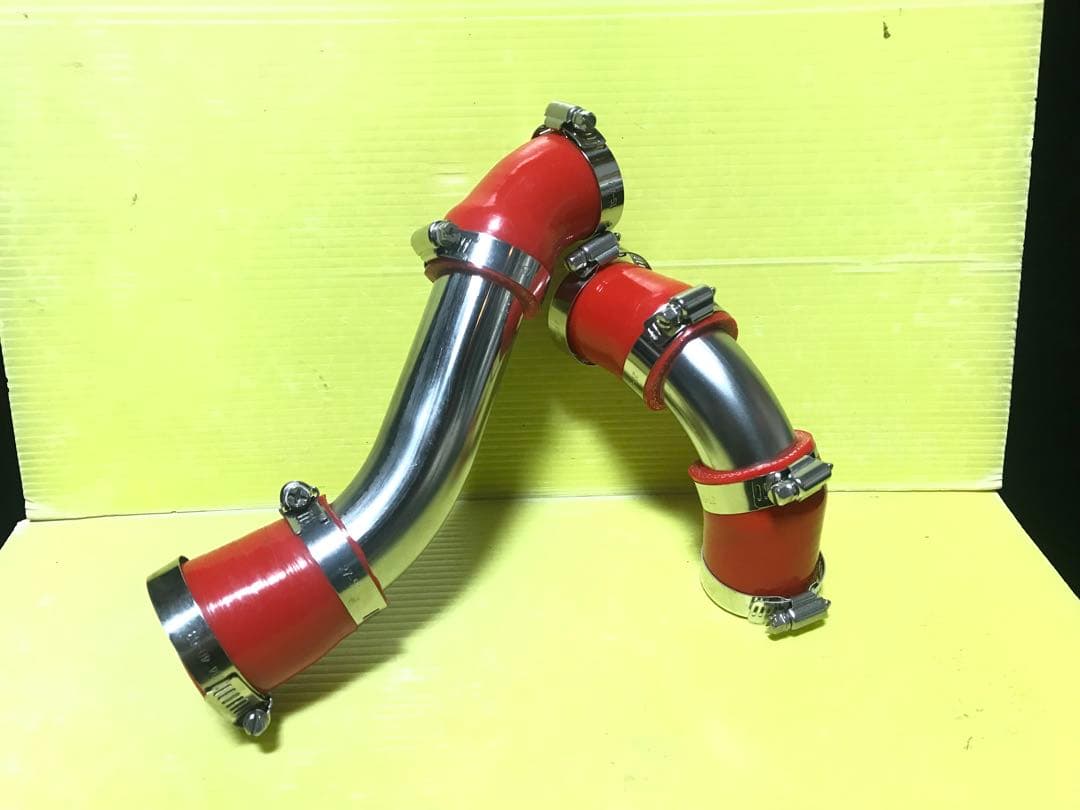 正規商品！ジムニー 【JA12】ターボパイプ2点set SUS製!希少レッド！ 楽天市場】ジムニー ja12 ターボパイプの通販