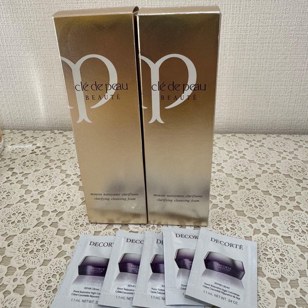 おまけ付き新品クレドポーボー 2点セット洗顔フォームクリアムースネトワイアント