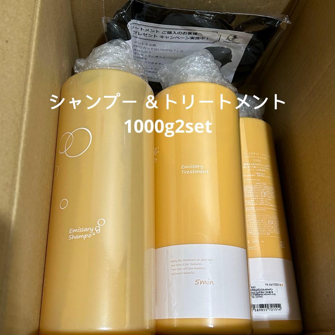 ADJUVANTアジュバンリ エミサリーシャンプー ＆トリートメント1000ml