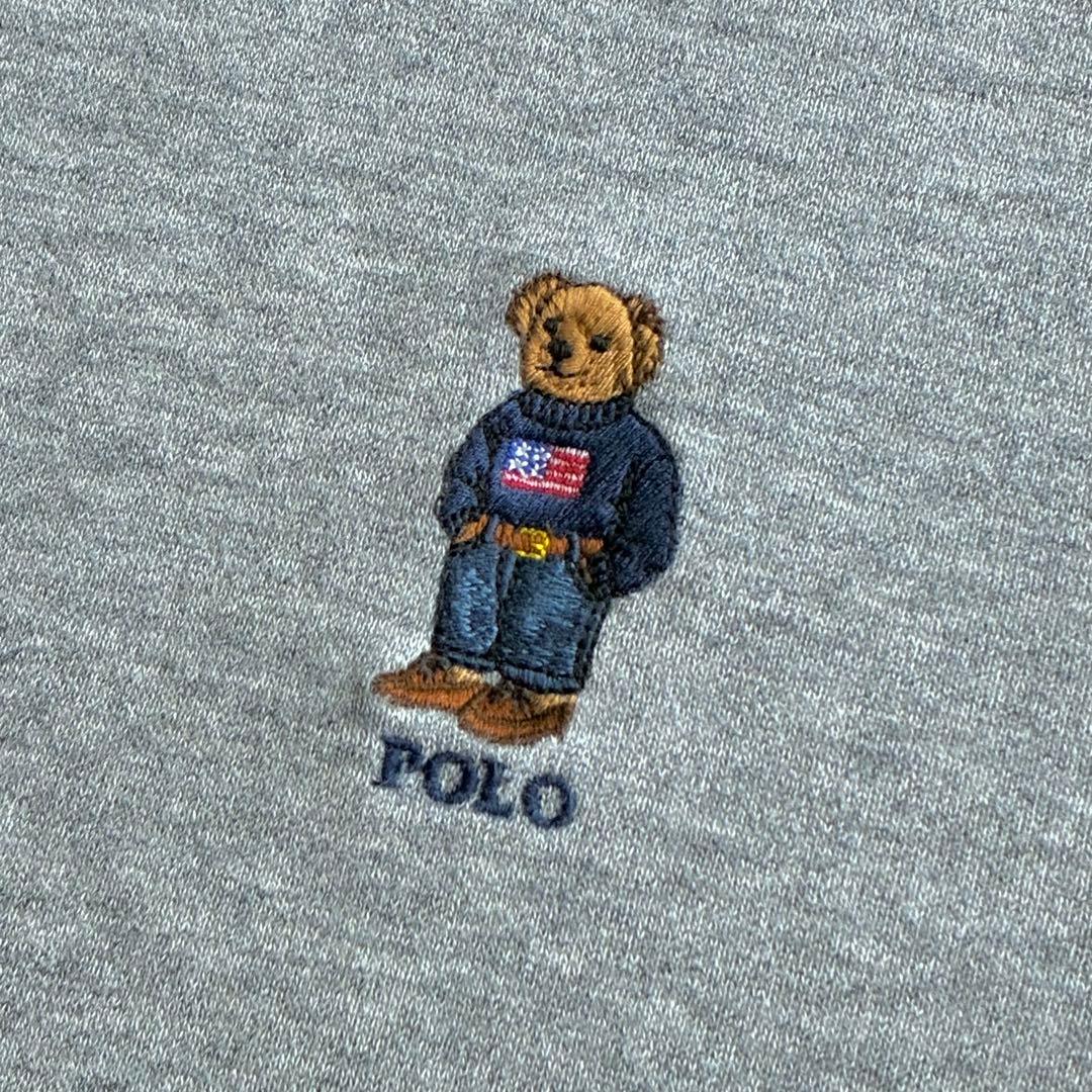 ポロラルフローレン ポロベア刺繍 プルオーバースウェットパーカー