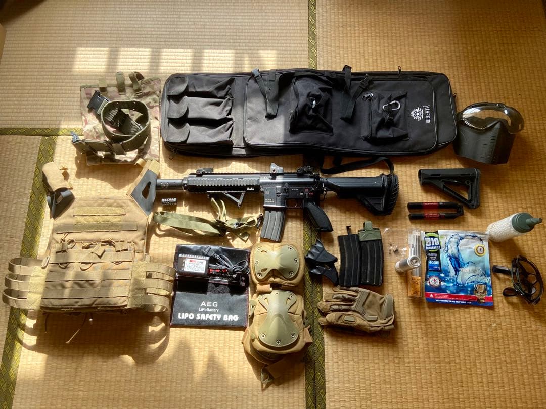 東京マルイ　次世代電動ガン　HK416D サバゲー装備品セット　バラ売り不可