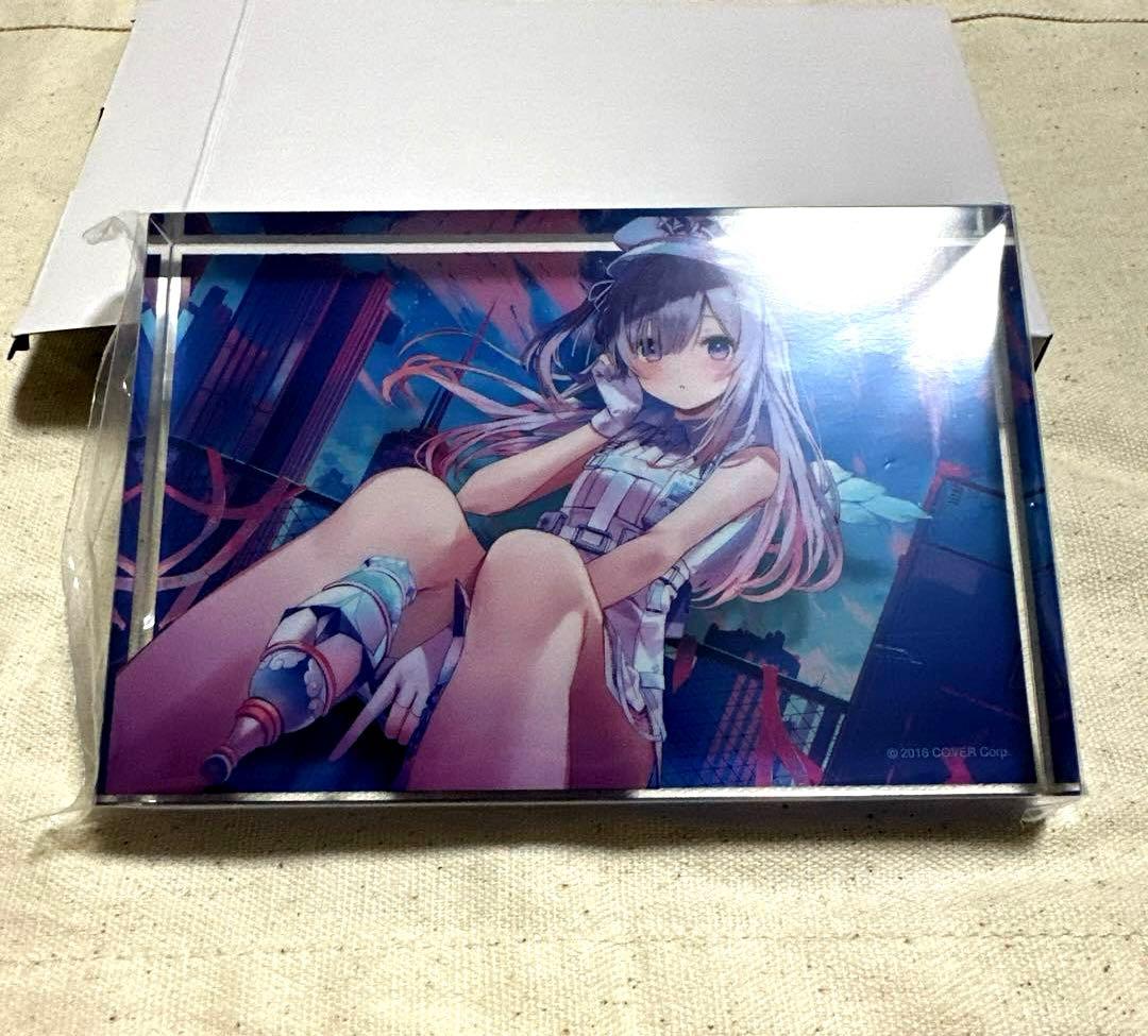 ホロライブ 天音かなた 天界警備任務衣装記念 アクリルブロック - メルカリ