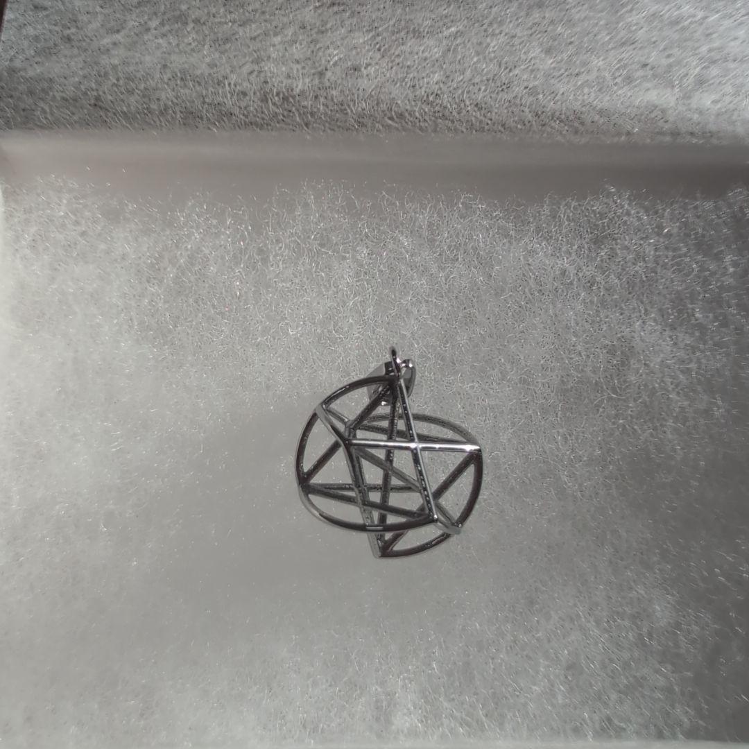 ミスマルノタマ　ネックレス　トップ　本革紐　未開封 ミスマルノタマ ネックレストップ | サージカルステンレス