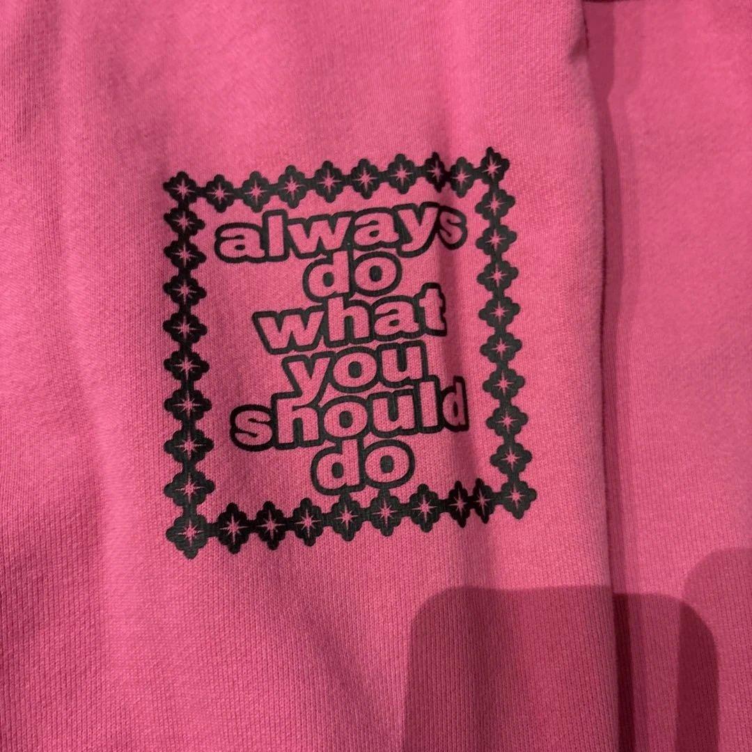 O*e様 bott always ピンク パーカー コラボ 美品 - メルカリ