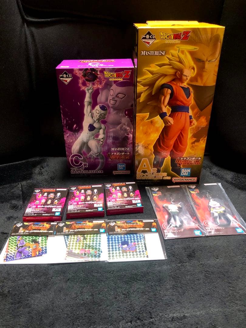 一番くじ ドラゴンボール A賞 超サイヤ人3孫悟空 C賞 フリーザ 一番くじ悟空