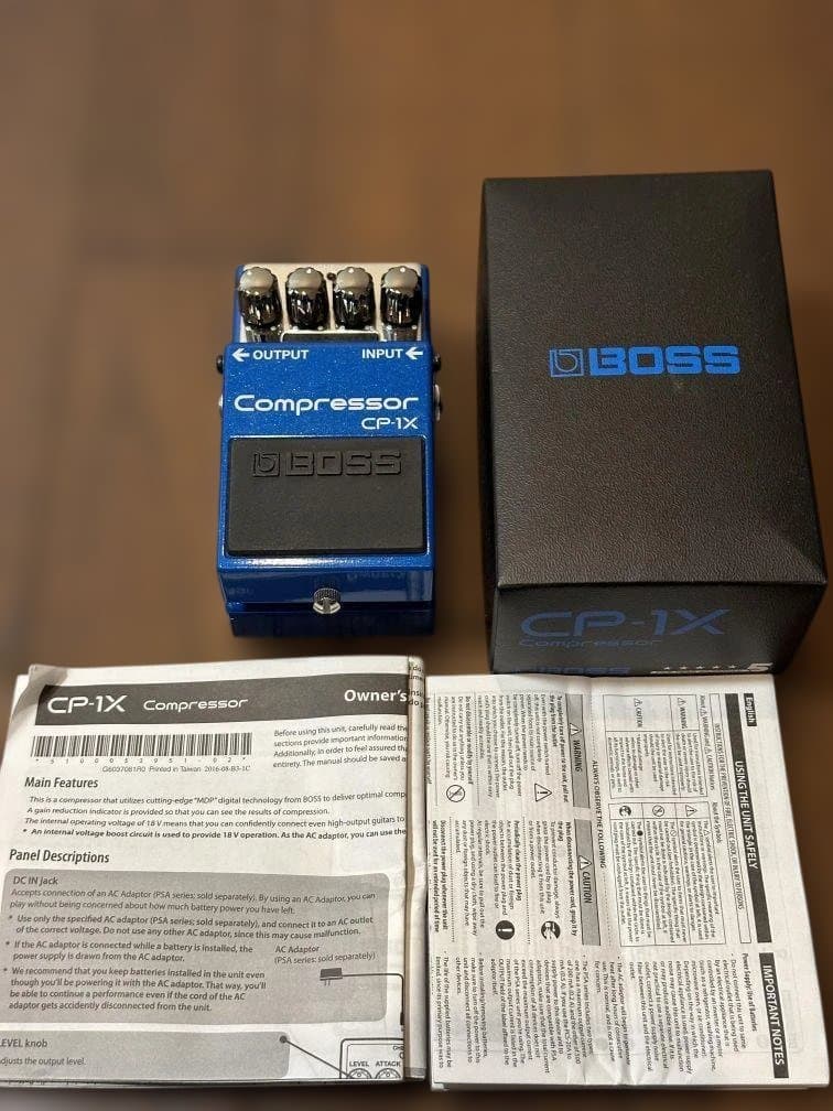 室内使用のみ ほぼ新品 BOSS Compressor CP-1X - メルカリ