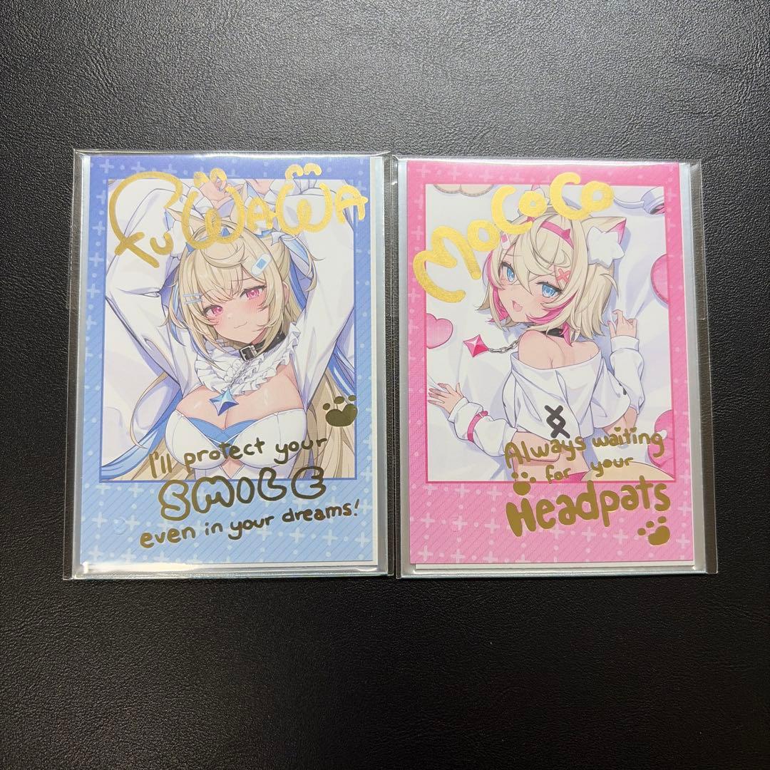 ホロライブ モココ・アビスガード 誕生日記念2025 直筆サインチェキ