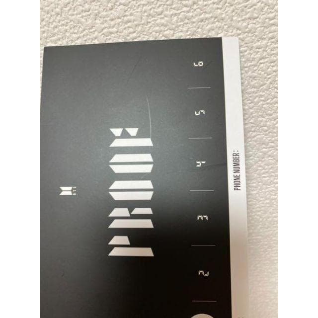 BTS PROOF サノク エムカ テテトレカ 家族写真 リップ ハンドクリーム