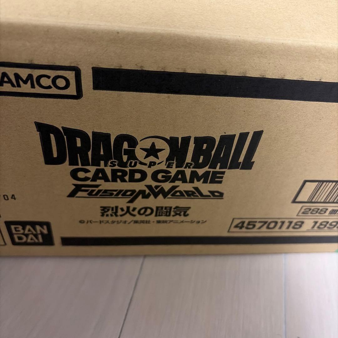 ★未開封★ ドラゴンボールフュージョンワールド 烈火の闘気 1カートン